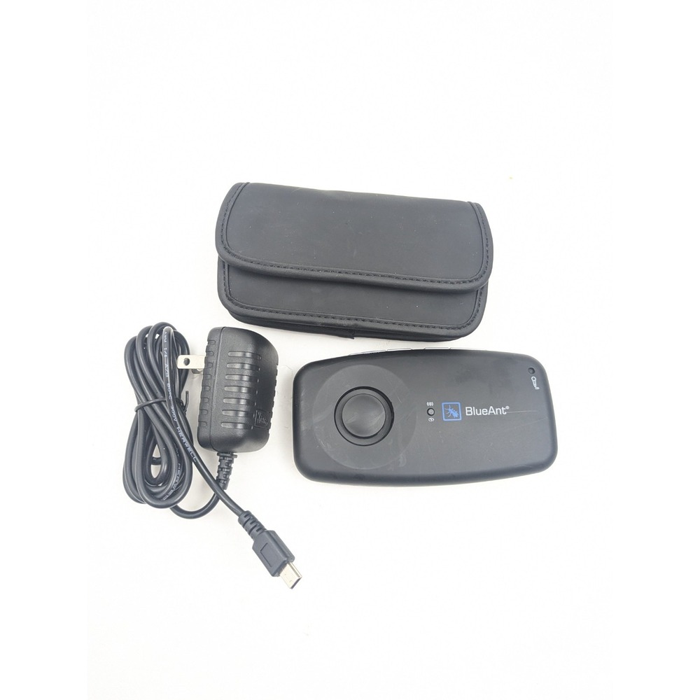 BlueAnt Supertooth One Bluetooth‎ Hands-Free Car Speakerphone w/ Charger & Case